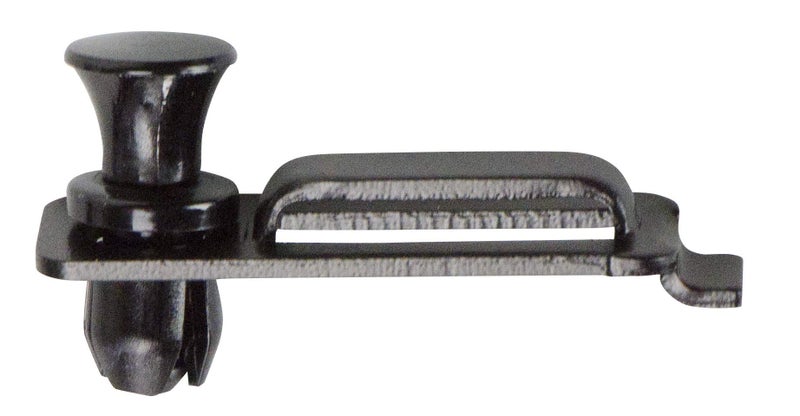 On-Q Legrand - OnQ Cable Management Clips, No Tools to Install Wall Cable Management, Cable Clips Withstand 20 LBS Pull Force, Black, AC103520, 20 Pack - Image 1